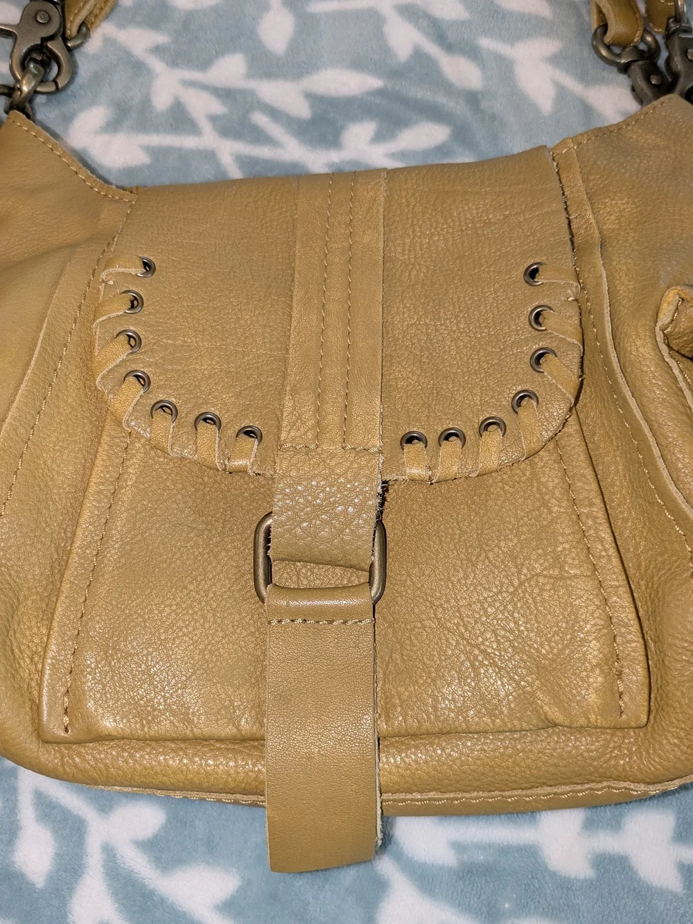 We The Free Leather Saddle Bag